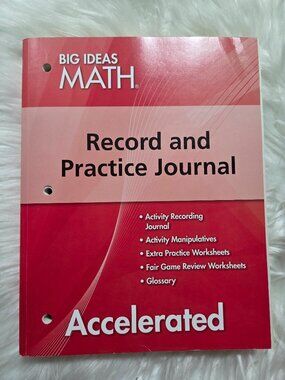 Big Ideas Math Record and Practice Journal (7th Grade Accelerated)